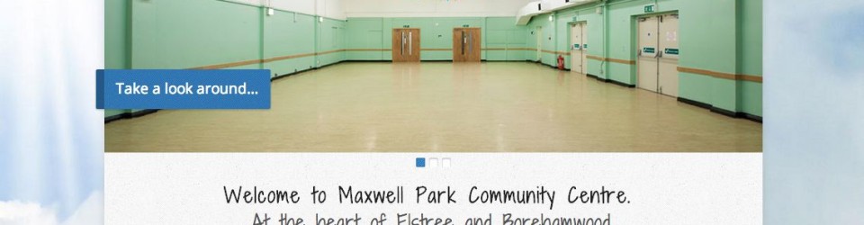 Image of Maxwell's new website homepage